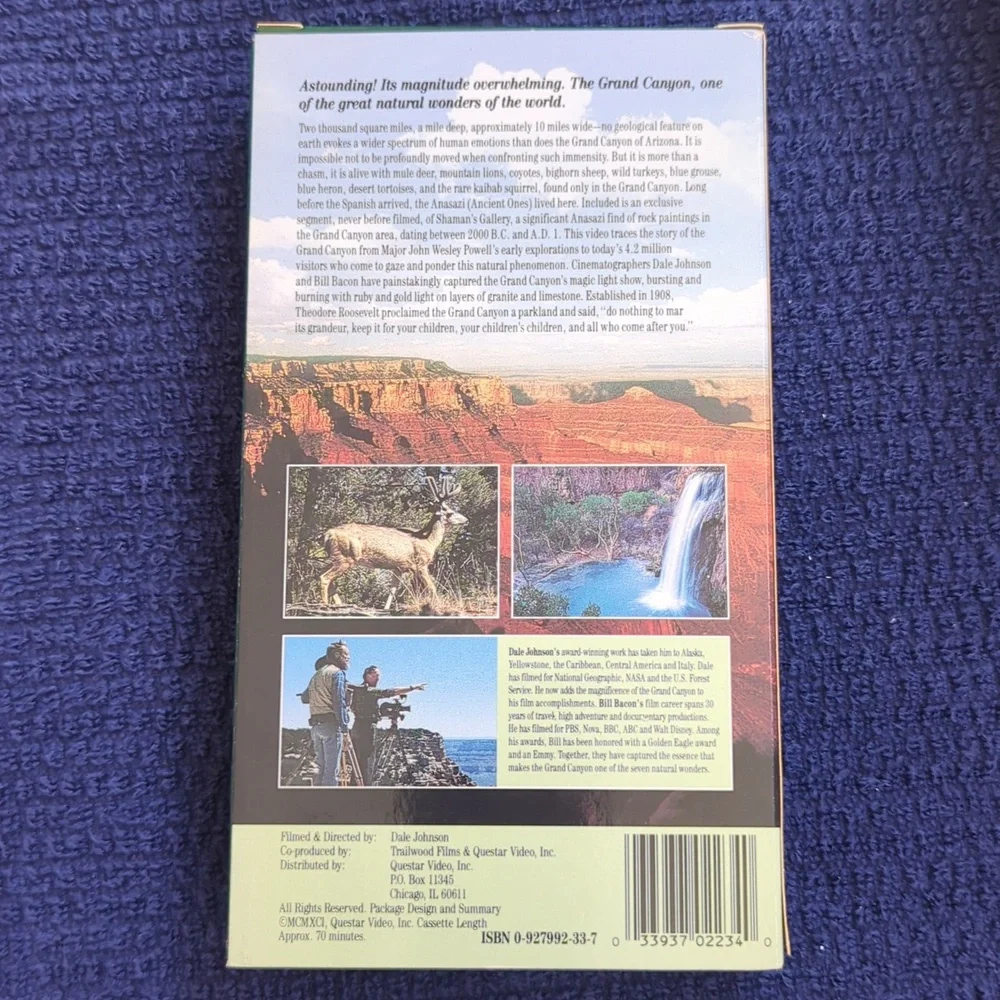 America's Great National Parks 3 VHS Collection Set